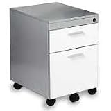 Monarch Freestyle Mobile Pedestal File Cabinet, 18w x 24d x 22h, Black/Gray