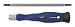 Westward 1CLP5 Multi Bit Screwdriver Set, 2-In-1, 5 1/2 L