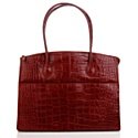 Michael Rome Croco-Embossed Executive Tote