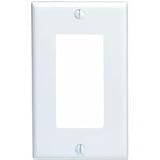 read full review Leviton 80401-W 1-Gang Decora/GFCI Device Decora Wallplate, Standard Size, Thermoset, Device Mount, White