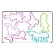 Zany Bandz Shaped Rubber Bands 24pack Mystic