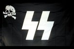 German SS Skull Military Flag - Nylon Polyester (3' x 5')