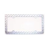Buy Diamond Plate License Plate Frame (Chrome) by Lpsusa