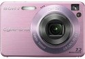 Photo : Sony Cyber-shot DSC-W120/P - Digital camera - compact - 7.2 Mpix - optical zoom: 4 x - supported memory: MS Duo, MS PRO Duo - pink