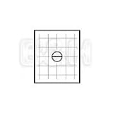 Intenscreen Focusing Screen - Grid-Lines & Horizon, 83513, Medium Format Focusing Screens