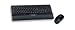 Cherry eVolution SIRIUS XT Wireless MultiMedia Desktop M82-24800 - Tastatur - drahtlos - RF - 105 Tasten - Maus - kabelloser Empf�nger (USB) - Schwarz - Schweiz - Universit�t (M82-24800CH)