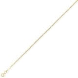Image of 9ct Yellow Gold Curb Chain- 20 Inch / 51cm