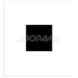 TAP Topflight Bound Leatherette CD Holder with 2 x 2 Front Cover Photo Window, Matte White, Holds 1 CD