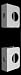 Universal Door Shield Set 2-3/8 Backset