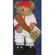 Ganz 11 Welcome To Bear Town - Baseball Player Plush Toy