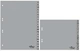 Produkt-Bild: Ordnerregister f. A4 A-Z teild. gr20TLG GEPR&Auml;GTE TABEN