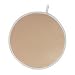 32 (81cm) Round Zigzag Soft Gold-Silver/White ZipDisc