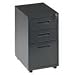 1600 Series Mobile Pedestal File, ?M? Pull Drawers: Box/Box/File, 23d, Char