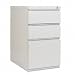 Alera Three-Drawer Mobile Ped File w/Full-Length Pull, 15w x23d, Lt GY