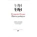 Oeuvres po�tiques