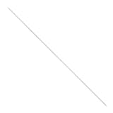 Karat Plat Diamond-Cut box Chain Necklace - 18 Inch - JewelryWeb