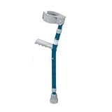 Forearm Steel Blue Color Crutches for Childrens - 1 Pair / Box