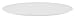 DHP Bentwood Round Dining Table Top, Contemporary Design for your Kitchen, Legs sold separately - White