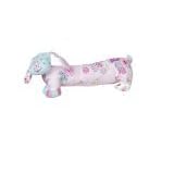 Chelsea Floral Daschund Puppy Plush Rattle
