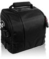 Premium DSLR Camera/mini DV/Camcorder Nylon Bag (Black) for Rca camcorder