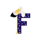 Sevi アルファベットアニマル F