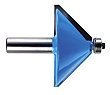 BOSCH 85298MC 1-1/2-Inch Diameter 35/64-Inch Cut 45 Degree Carbide Tipped Chamfer Router Bit 1/4-Inch Shank With Ball Bearing