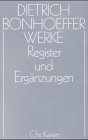 Produkt-Bild: Dietrich Bonhoeffer Werke (DBW): Werke, 17 Bde. u. 2 Erg.-Bde., Bd.17, Register und Erg&auml;nzungen