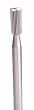 BURS CYLINDER SQUARE PLAIN #15 ISO 027 2.70MM DIAMETER PACKAGE OF 6