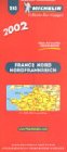 France: North (Michelin Country Maps)