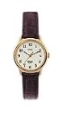 Timex Brown Leather Easy-Reader Indiglo Watch