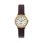 Timex Brown Leather Easy-Reader Indiglo Watch by 