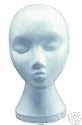 Polystyrene head / Mannequin/ wig Stand
