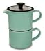 FORLIFE Caf� Style Coffee for One,14 oz. - Aqua