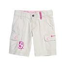 Crocs Kids Happy Bermuda (Toddler/Little Kids) | Girl's Shorts Stone