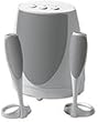 Remanufactured Harman Kardon HK695 Champagne 2.1 Computer Speakers, Beige