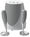 Remanufactured Harman Kardon HK695 Champagne 2.1 Computer Speakers, Beige