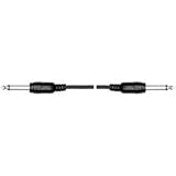 HOSA 1/4 PHONE - 1/4 PHONE, 15ft. Molded Cable