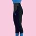 Frank Stubbs Compression Girdle Below Knee, Black, XX-Large
