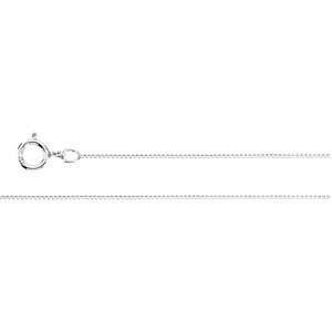 Beautiful! Platinum .60MM Width Box Chain