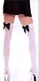 Color Choices! Over the Knee with Bow and Ruffle - Sexy, Sassy - Great Costume and Lingerie Accessory!