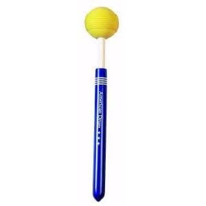 American Drum Pair of Short Soft Rubber Mallets (Yellow) by 