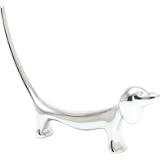Swissco Ring Holder Dachshund Silver Tone