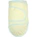 The Miracle Blanket Swaddler formerly known as the Amazing Miracle Blanket - Yellow w/ Aqua Trim