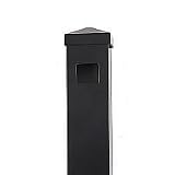 2 X 2 End or Gate Post Black for 48 High Section