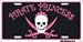 Pirate Princess License Plate
