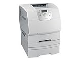 Lexmark T642dtn - Printer - B/W - duplex - laser - Legal, A4 - 1200 dpi x 1200 dpi - up to 45 ppm - capacity: 1100 sheets - Parallel, USB, 10/100Base-TX, direct print USB