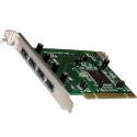 デンノー 5ポートUSB2.0 PCI拡張カード MPU2C-05