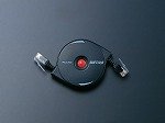 バッファローコクヨサプライ BUFFALO 巻取りLAＮケーブル カテゴリ6 ブラック2.7M ETPC6AR27BKA