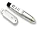 Remote Control Presentation Pointer and USB Receiver - Silver