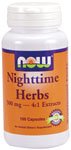Nighttime Herbs by NOW Foods - (100 Capsules)